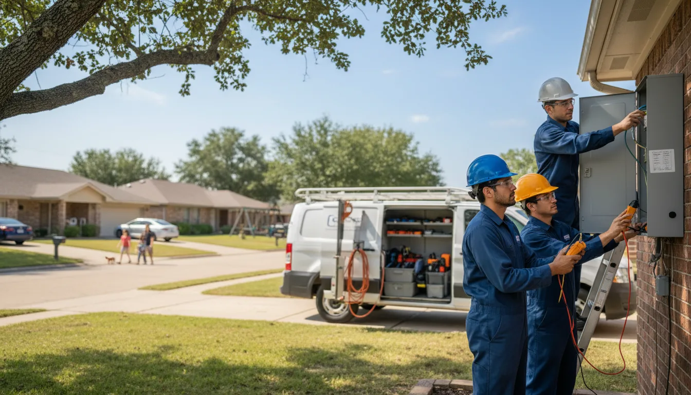 Certified electrician providing emergency electrical services in Burbank, IL